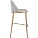 Dover 40 inch Napa Stone / Polo Club Stone Barstool